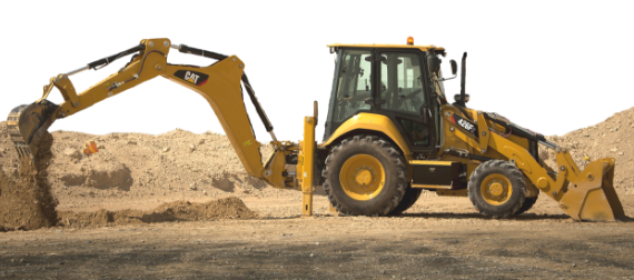 Excavator and wheel loader